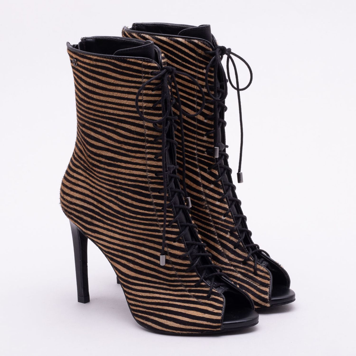 open boot couro