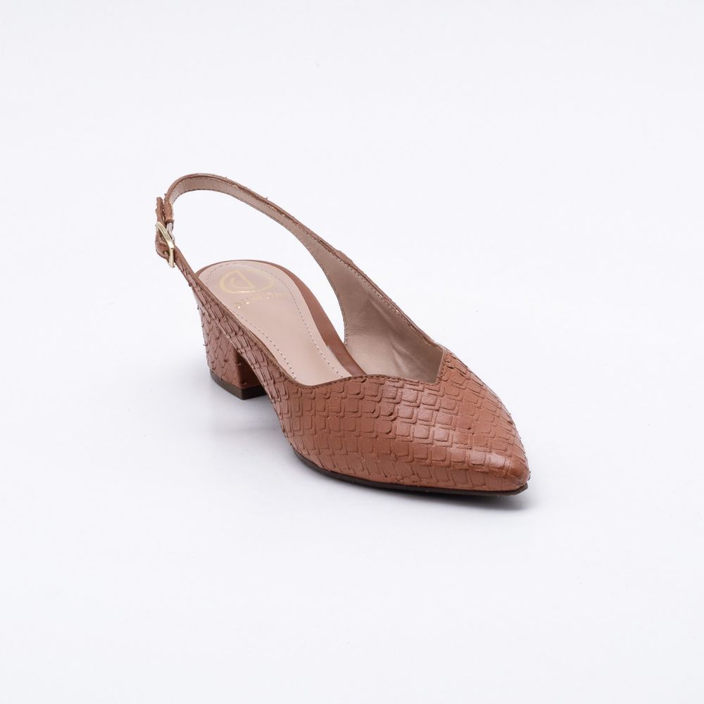 camel slingbacks