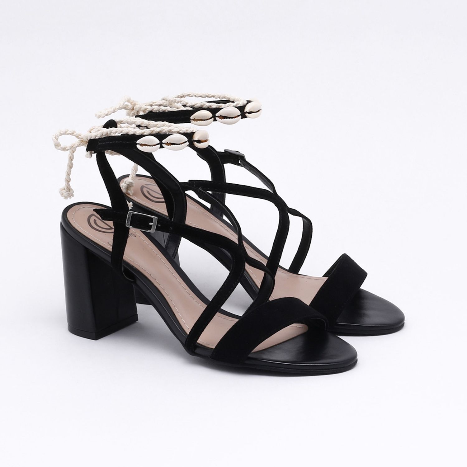 sandalia dumond preta