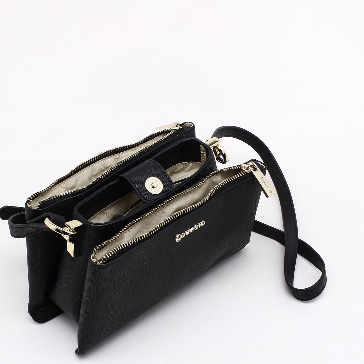 bolsa shoulder bag preta dumond