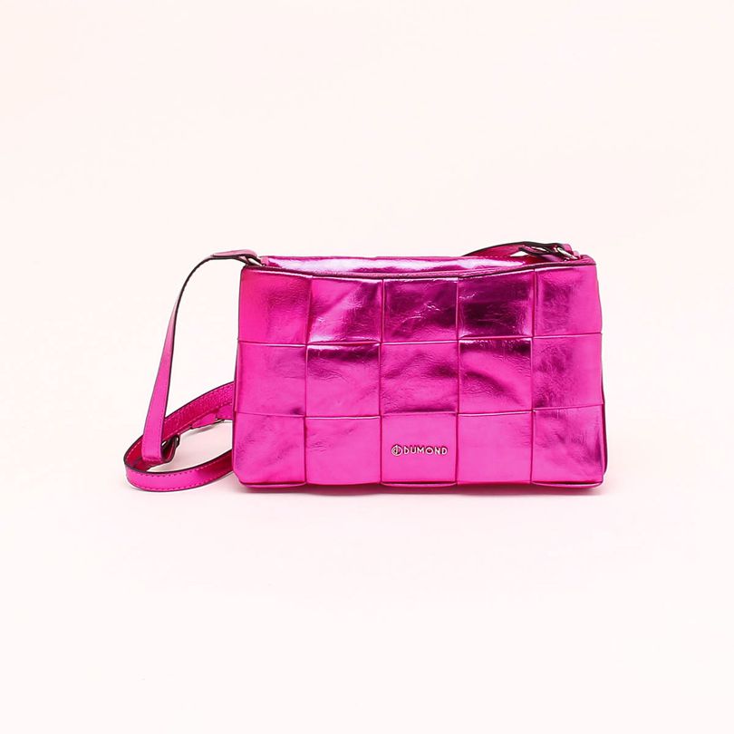 Bolsa metalizada pink Clearance