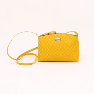 Bolsa Shoulder Bag Amarelo Girassol Amarelo