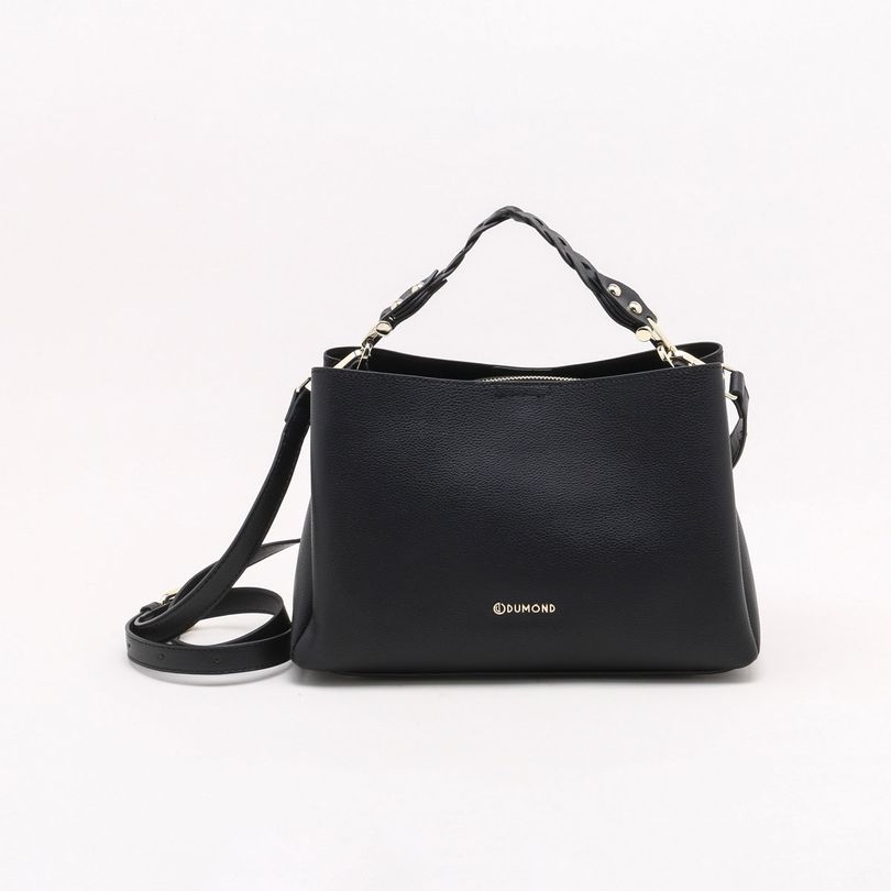 bolsa tote preta dumond