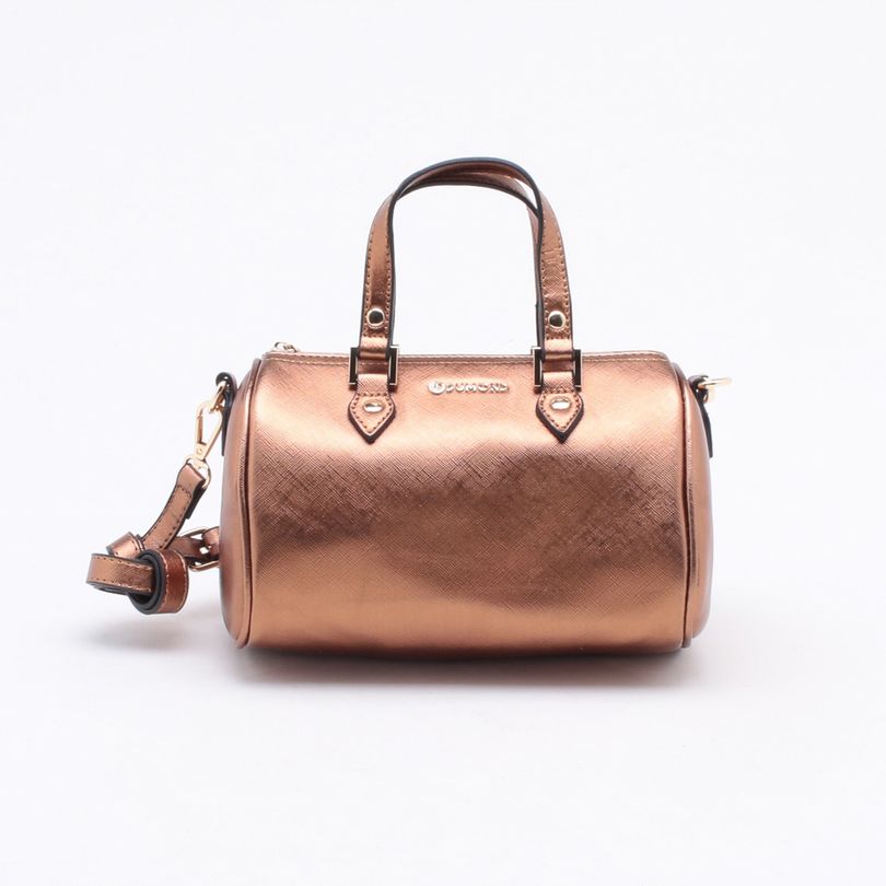 Bolsa Shoulder Bag Metalic Bronze