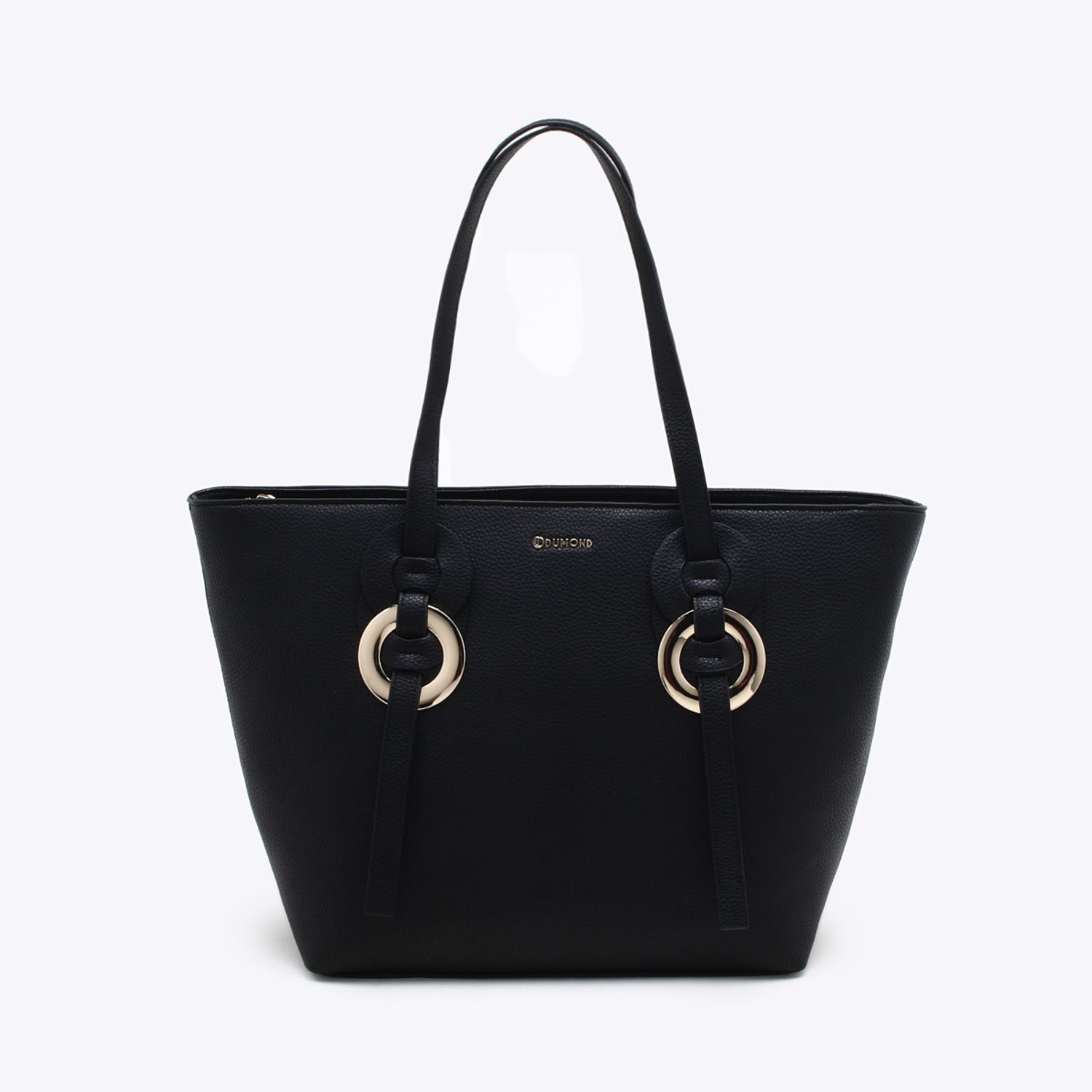 next black leather bolsa