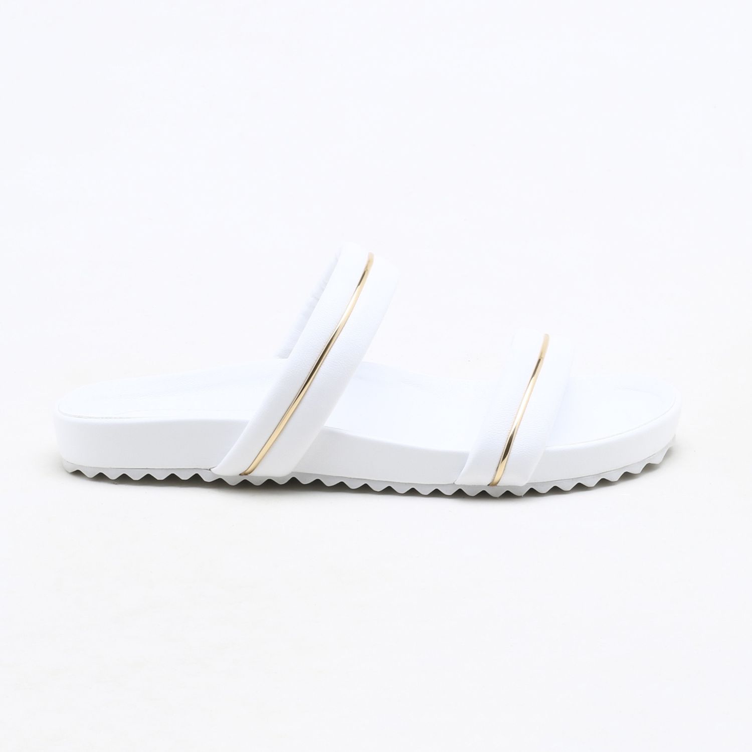 Chinelo Confort Branco Branco - Dumond