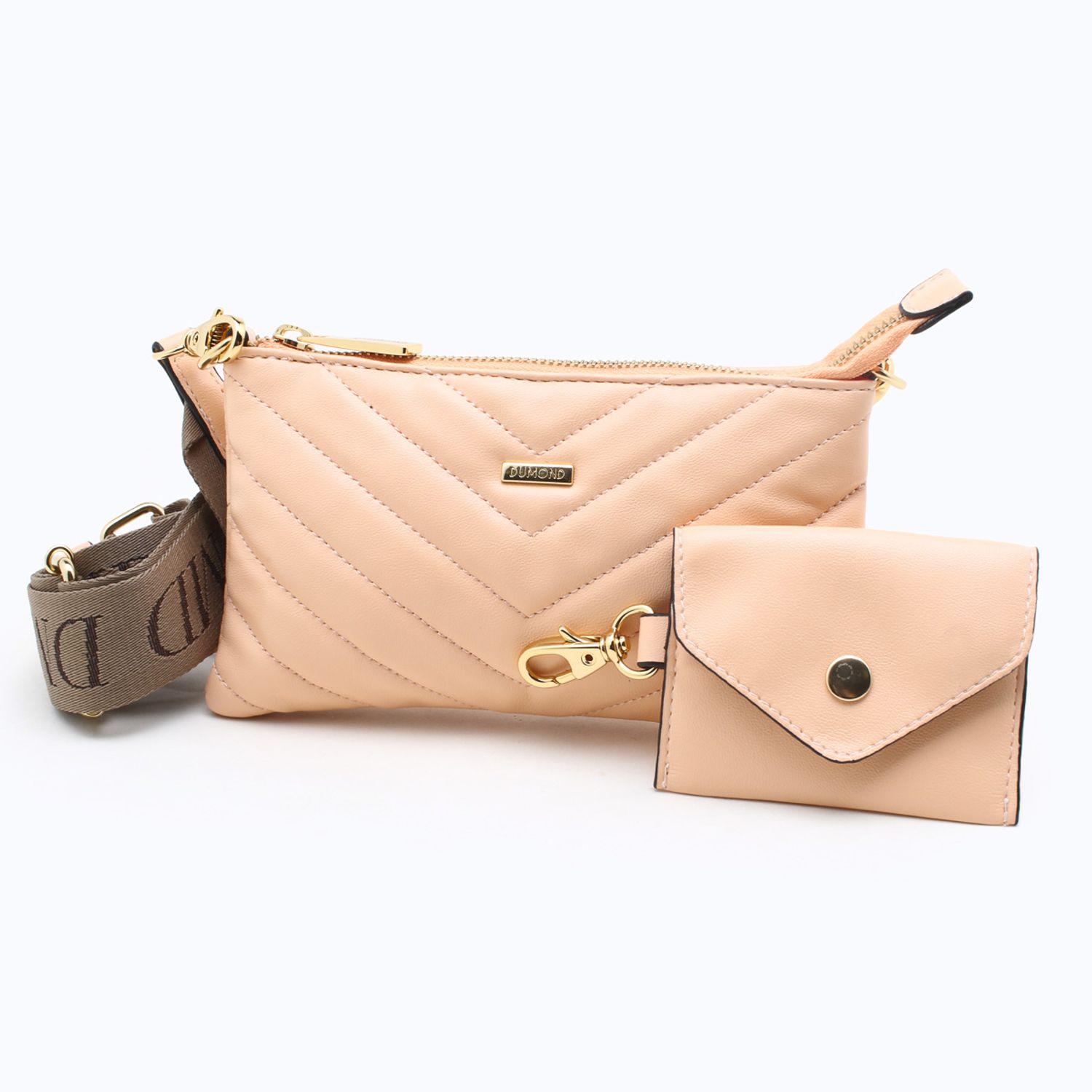 beige shoulder bolsa
