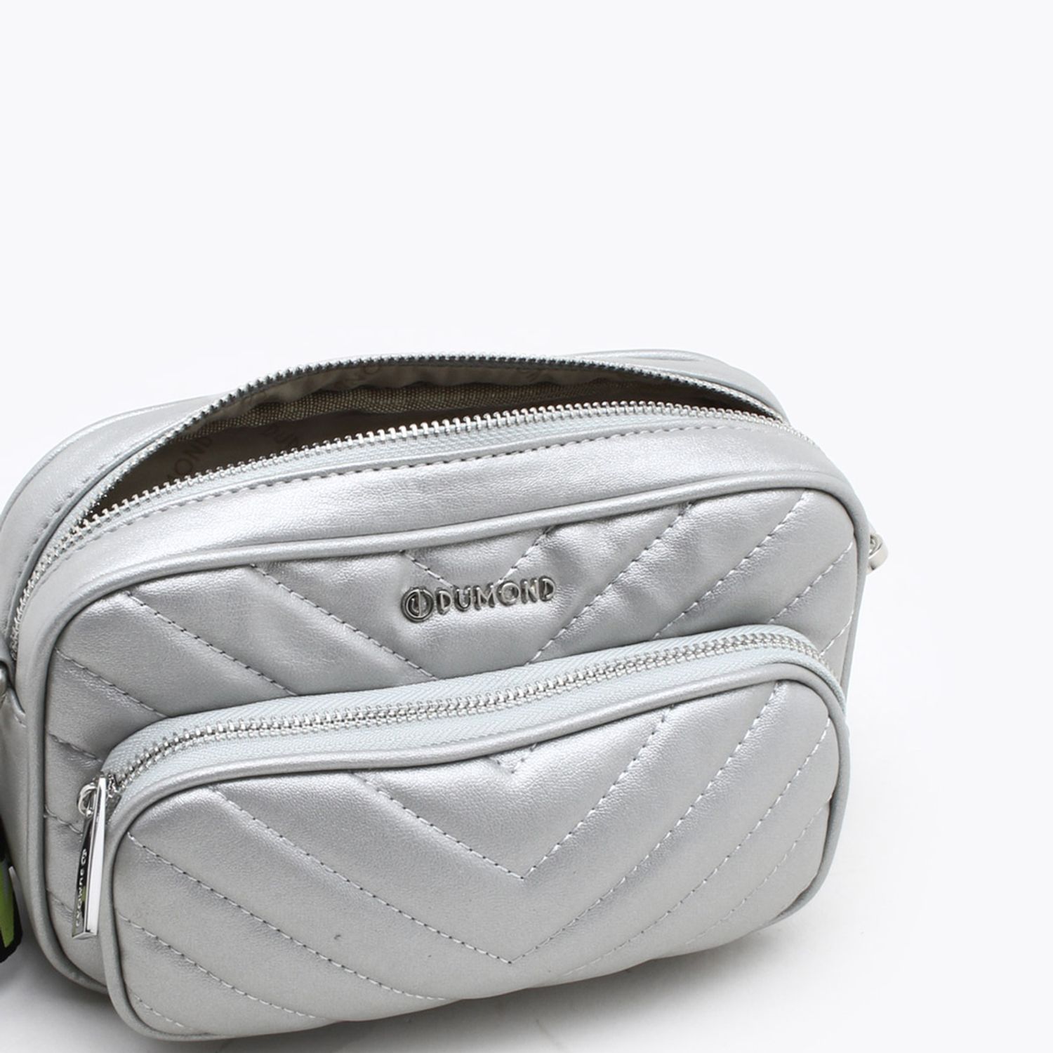 shoulder bolsa prata