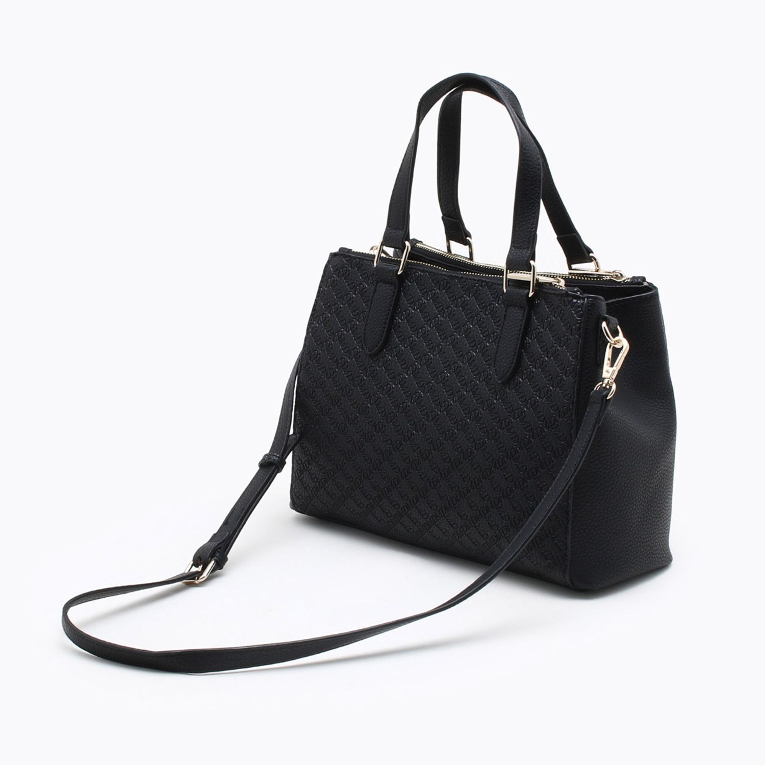next black tote bolsa