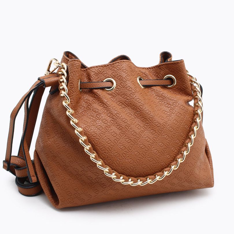 bucket bolsa woven