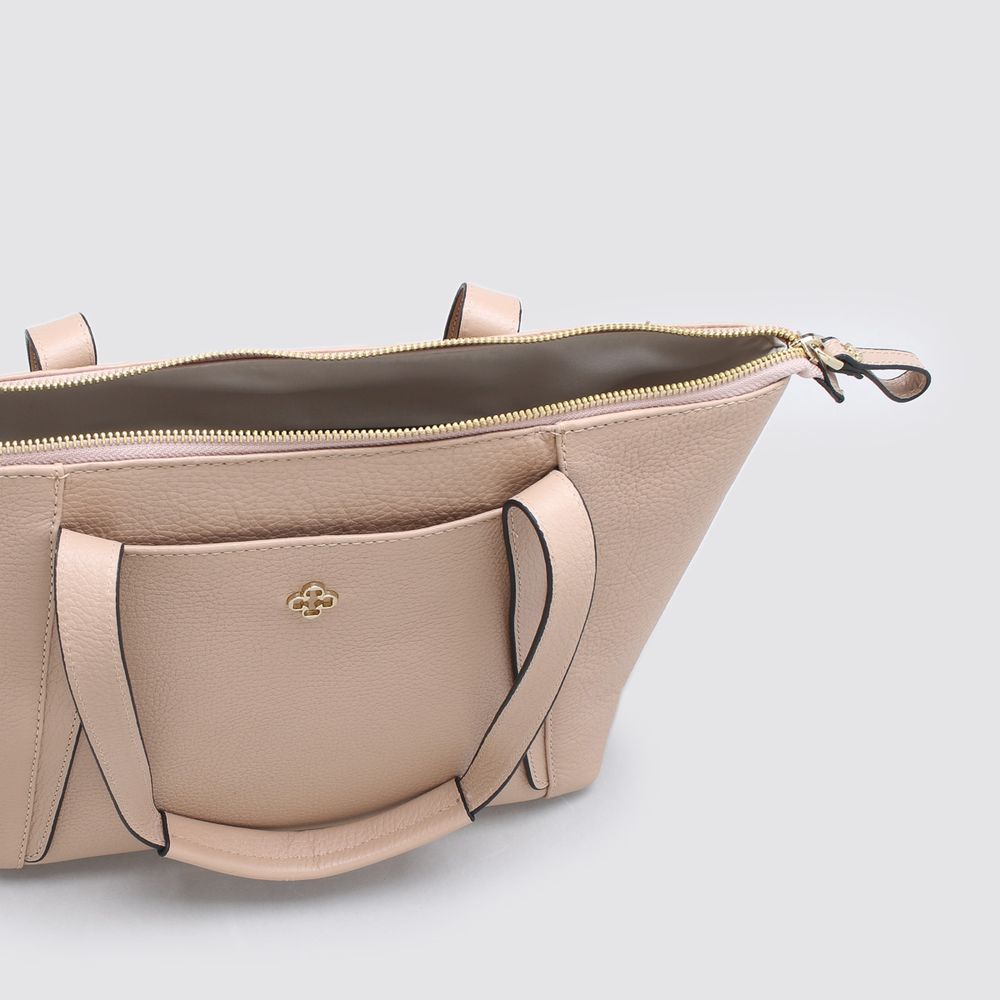 nude shopper bolsa