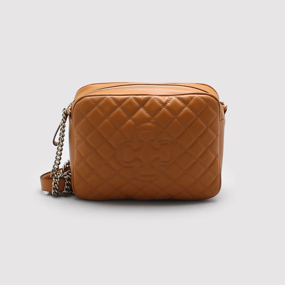 Bolsa Shoulder Bag Matelasse Camel Camel Capodarte Bolsa Shoulder Bag Matelasse Camel Camel Capodarte