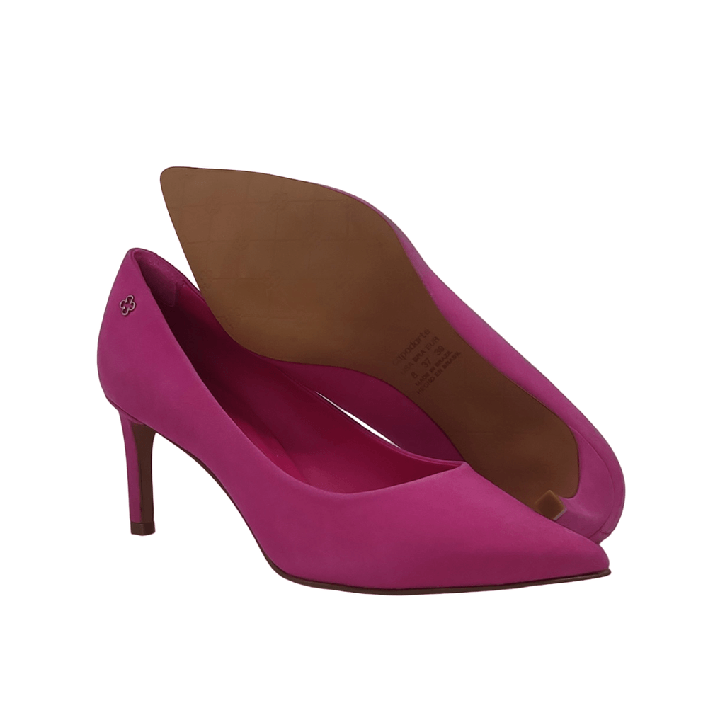 Scarpin rosa salto 2024 medio